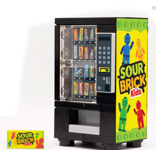 Sour Brick Kids - B3 Customs Candy Vending Machine Building Kit LEGO®   