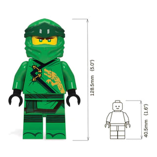 LEGO NINJAGO LEGACY LLOYD 300% SCALE MINIFIGURE LED TORCH FLASHLIGHT Keychain Lego®   