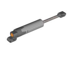 Technic Linear Actuator with Dark Bluish Gray Ends, Type 1, Part# 61927c01  LEGO®   