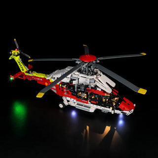 Lightailing Light Kit For Airbus H175 Rescue Helicopter, 42145 Light up kit Lightailing   