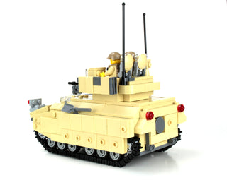 Army M2 Bradley Fighting Tank Building Kit Battle Brick   