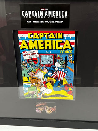 Captain America Comic Book, from Captain America: The First Avenger Movie Prop United Brick Co®   