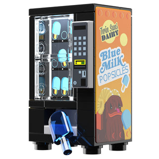 B3 Customs® Blue Milk Popsicles Vending Machine Building Set Building Kit LEGO®   