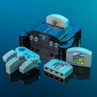 Pretendo 64 Game Console Building Kit B3   