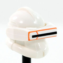 Detail White Macrobinoculars- CAC Custom Headgear Accessory Clone Army Customs Orange  