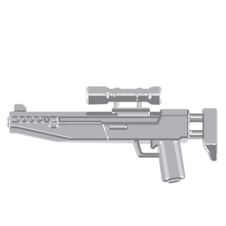 MANDALORIAN CARBINE BLASTER for Lego Star Wars Minfigures Custom, Accessory BigKidBrix Grey  