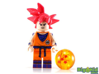 GOKU Dragon Ball Z Custom Printed Lego Minifigure Custom minifigure BigKidBrix   