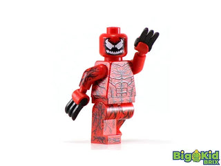 Carnage Custom Printed & Inspired Lego Marvel Minifigure Custom minifigure BigKidBrix   