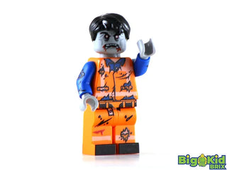 ZOMBIE Laborer Joe Horror Custom Printed Lego Minifigure Custom minifigure BigKidBrix   