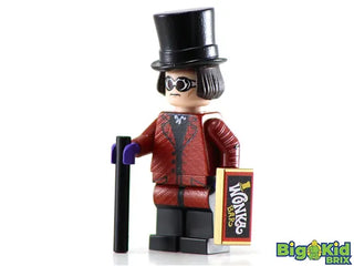 WILLY WONKA V2 Custom Printed Lego Minifigure Custom minifigure BigKidBrix   