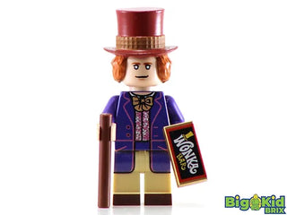 WILLY WONKA V1 Custom Printed Lego Minifigure Custom minifigure BigKidBrix   