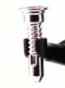 Custom Star Wars Lightsaber Hilt #LS Model For LEGO Minifigures. Custom, Accessory BigKidBrix Chrome Silver  