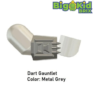 MANDALORIAN DART GAUNTLET Custom for Lego Minifigure Custom, Accessory BigKidBrix Grey  