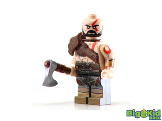 KRATOS God of War Custom Printed Lego Minifigure Custom minifigure BigKidBrix   