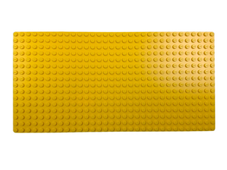 16x32 Lego® Baseplate, Part# 3857 Part LEGO® Yellow Very Good 