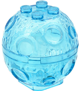 Rock 4x4 Arctic Globe Part# 30342c01 Part LEGO® Trans-Light Blue  