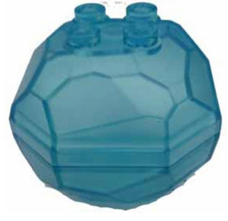 Rock Boulder, Part# 30294c01 Part LEGO® Trans-Light Blue  