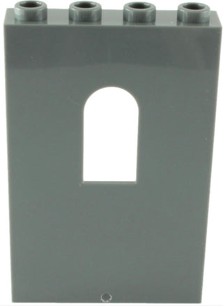 Panel 1x4x5 Window, Part #60808 Part LEGO® Dark Bluish Gray  