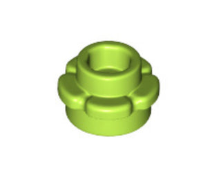 Plant Flower Edge 1x1, Part# 24866 Part LEGO® Lime  