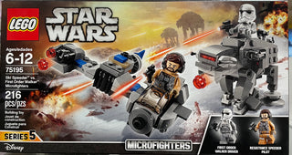 Ski Speeder vs. First Order Walker Microfighters, 75195 Building Kit LEGO®   