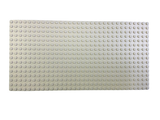 16x32 Lego® Baseplate, Part# 3857 Part LEGO® White Very Good 