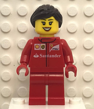 Scuderia Ferrari Team Crew Member - Female, sc017 Minifigure LEGO®   