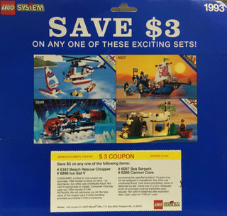 Race Value Pack, 1993 Building Kit LEGO®   