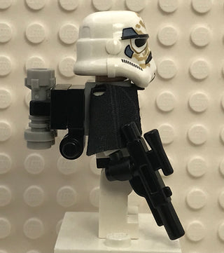 Sandtrooper,Black Pauldron, Ammo Pouch, Dirt Stains, Survival Backpack sw0548a Minifigure LEGO®   