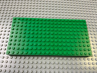 10x20 Brick Plate without Bottom Tubes around Edge (700eX) Part LEGO® Decent - Green  