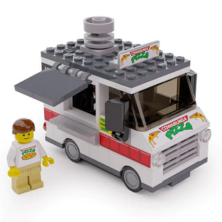 Cowabunga Pizza Food Truck Building Kit B3   