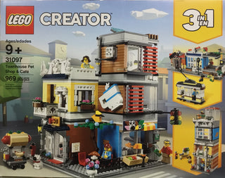 Townhouse Pet Shop & Café {Cafe}, 31097 Building Kit LEGO®   