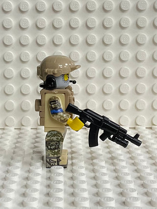 Ukrainian Army Soldier Custom Figure Custom minifigure Battle Brick   