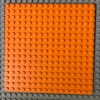 16x16 LEGO® Baseplate (3867) Part LEGO® Orange  