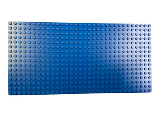 16x32 Lego® Baseplate, Part# 3857 Part LEGO® Blue Very Good 