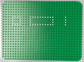 24 x 32 Baseplate with Set 354/560 Dot Pattern Green, Part# 10p02 Part LEGO® Playtoy  