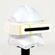 RP2 White Macros- CAC Custom Headgear Accessory Clone Army Customs Yellow  