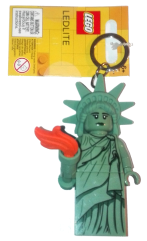 LED Key Light Statue of Liberty Key Chain (LEDLITE) - 5006859 Building Kit LEGO®   