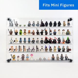 70 Minifigure Display Case (Classic V1) display case Scobo Design, LLC