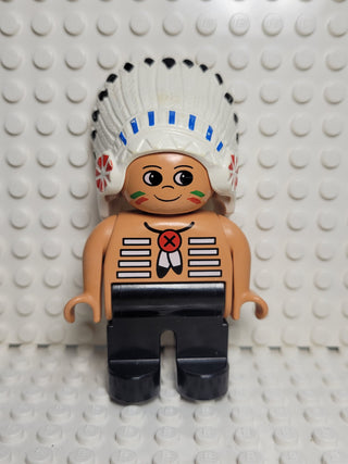 Duplo American Indian Chief Minifigure LEGO®   