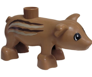 Duplo Deer Pig with Stripes, pig03pb02 LEGO® Animals LEGO®   