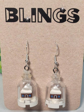 Gingerbread House Earrings