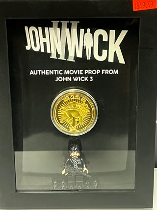 Lion Coin, from John Wick 3 Movie Prop United Brick Co®   