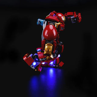 Light Kit For The Hulkbuster Smash-Up, 76104 Light up kit Lightailing   