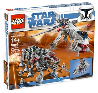 Republic Dropship with AT-OT, 10195 Building Kit LEGO®   