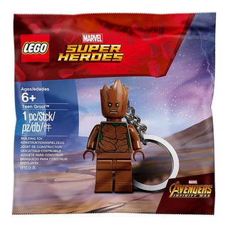 Teen Groot Key Chain, 5005244 Building Kit LEGO®   