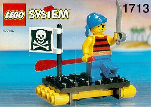 Shipwrecked Pirate polybag, 1713 Building Kit LEGO®   