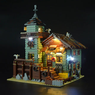 Light Up Kit for Old Fishing Store, 21310 Light up kit Lightailing   