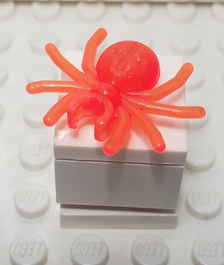 LEGO® Spider with Clip LEGO® Animals LEGO® Trans-Neon Orange  