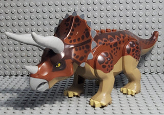 LEGO® Dinosaur Triceratops with Reddish Brown Back, Tricera01 LEGO® Animals LEGO®   