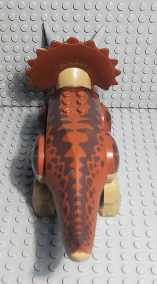 LEGO® Dinosaur Triceratops with Reddish Brown Back, Tricera01 LEGO® Animals LEGO®   